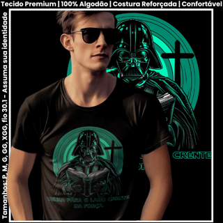 Nome do produto Darth Crente (Unissex)
