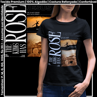 Nome do produto O Rei Ressuscitou (Unissex)