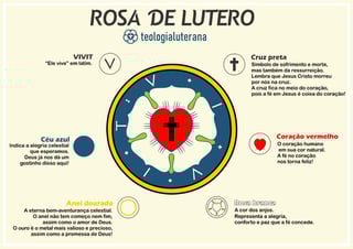 Nome do produto Rosa de Lutero (unissex)