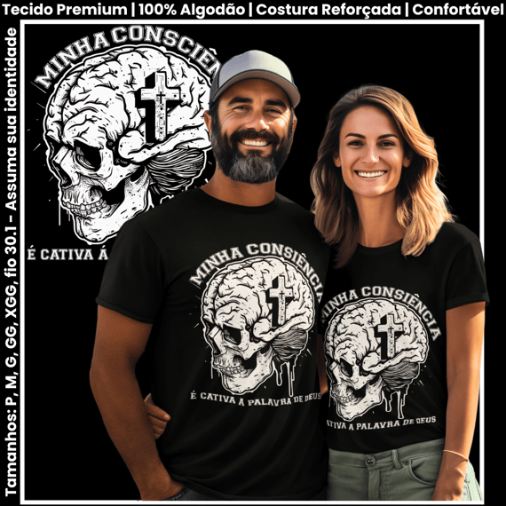Minha Consciência (Unissex) - Lutero