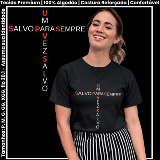 Nome do produto Salvo Para Sempre - Calvinismo (Unissex)