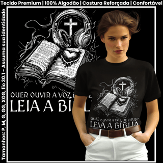Nome do produto Leia a Bíblia (Unissex)