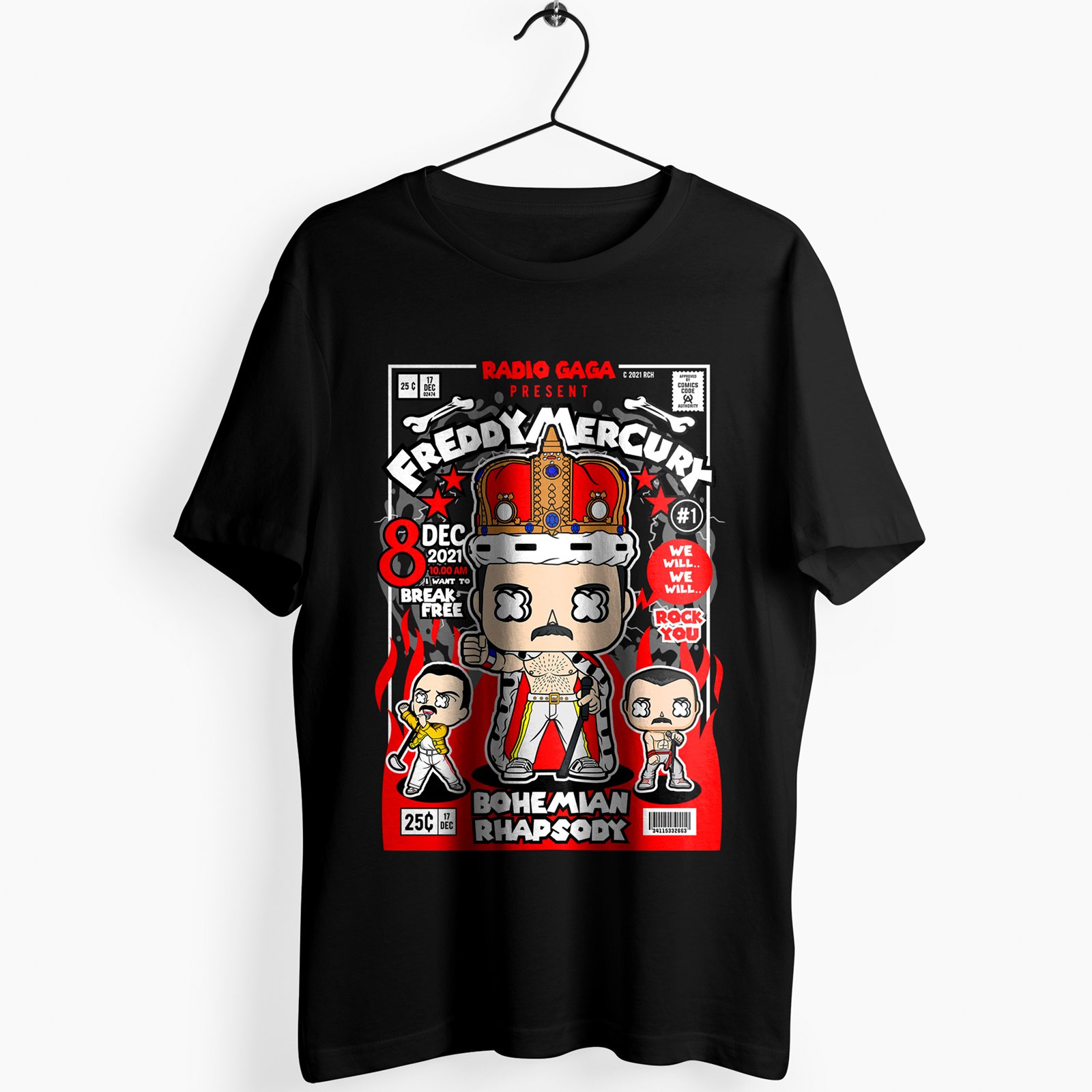 Camiseta Freedy Radio Gaga