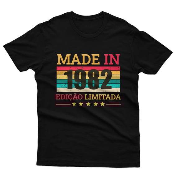 Camiseta Made in 1982