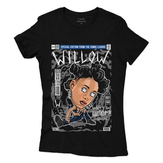 Nome do produto Baby Look Willow Smith comics