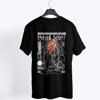 Camiseta Travis Scott Comics 