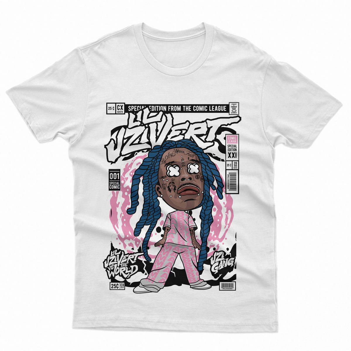 Nome do produto: Camiseta Cultura Pop Lil Uzi 2