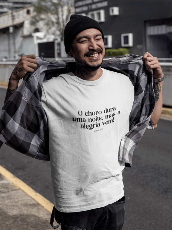 O choro dura uma noite, mas a alegria vem.