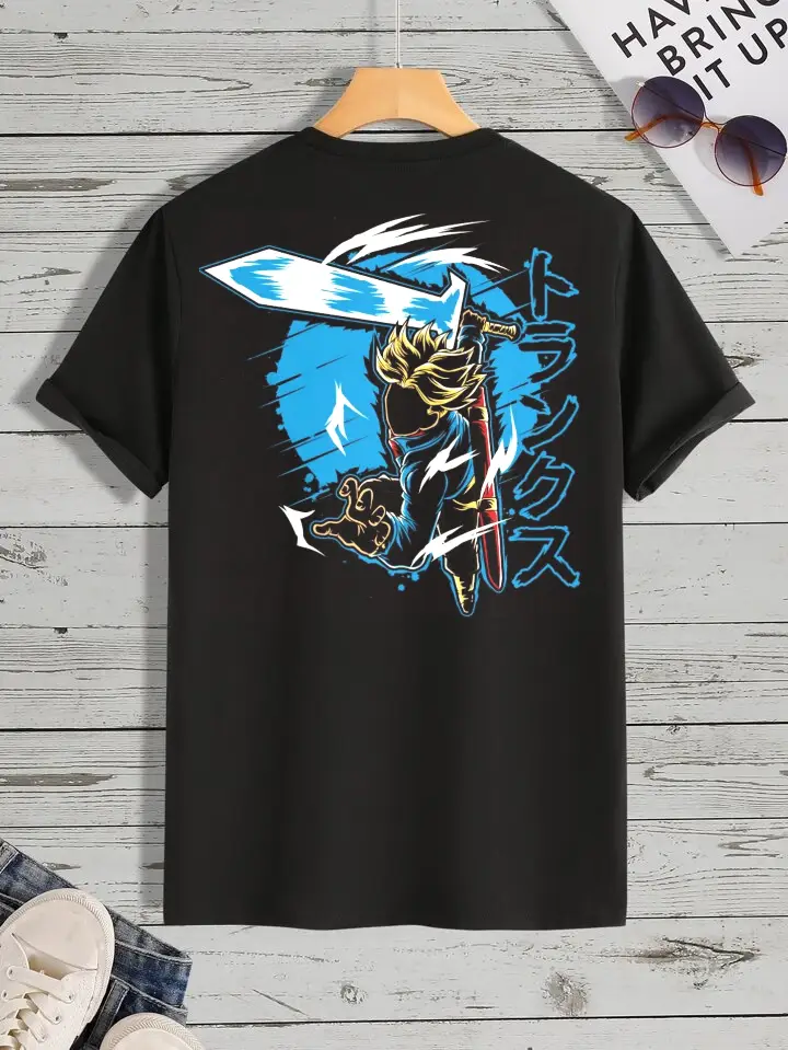 T-Shirt Classic Camiseta Trunks do Futuro Dragon Ball em