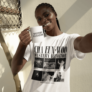 Nome do produto Camiseta Cha Eunwoo - Mystery Elevator 