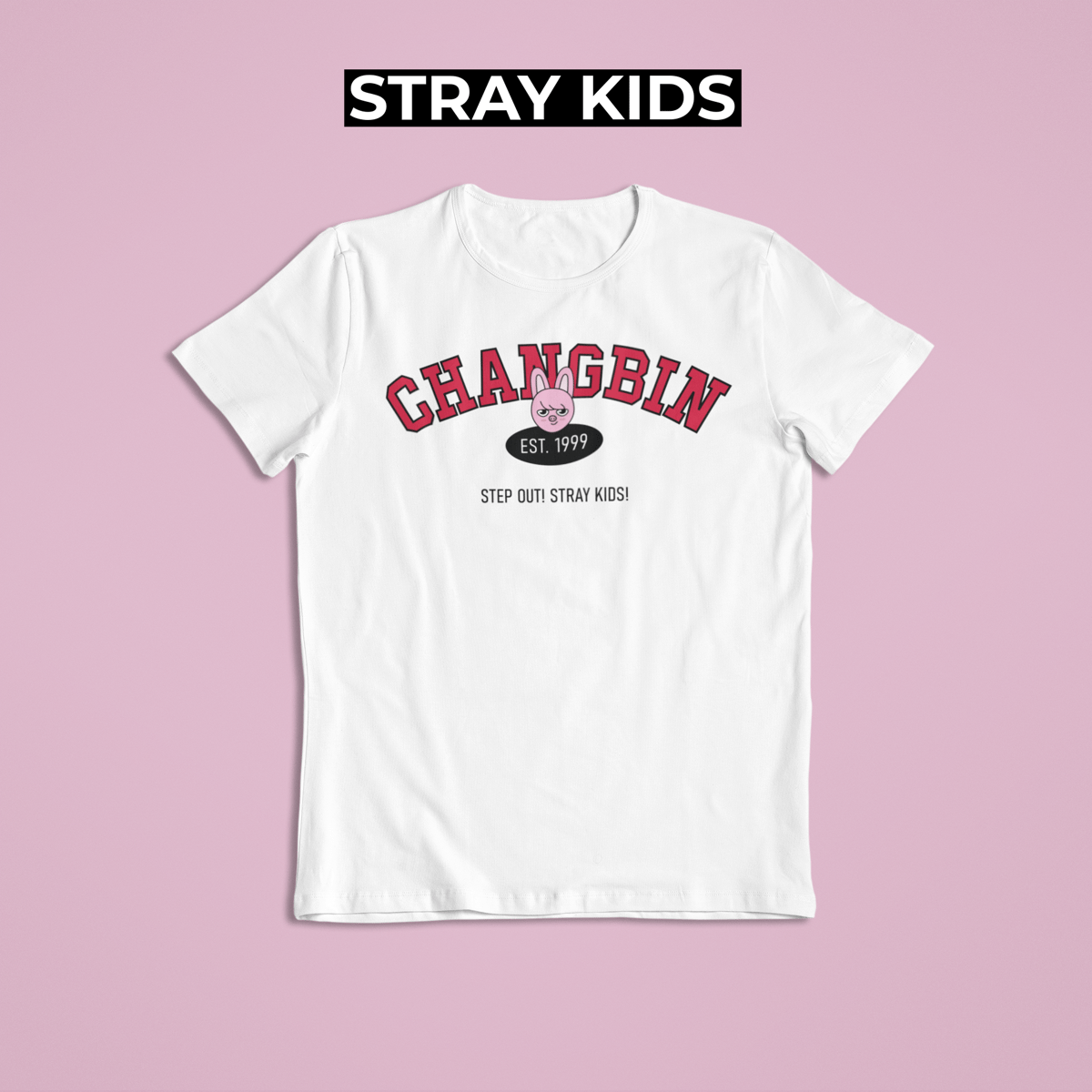Nome do produto: Camiseta CHANGBIN - STRAY KIDS