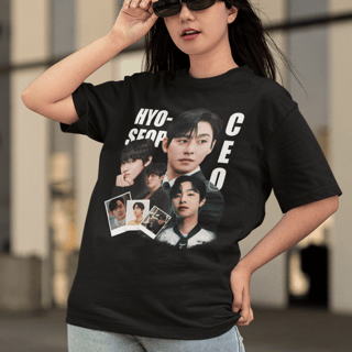 Nome do produto Camiseta Ahn Hyo-seop - CEO - Unissex