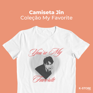 Nome do produto Camiseta Jin - My Favorite