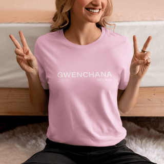 Nome do produto Camiseta Expressões - Gwenchana -  Unissex 