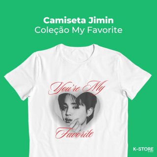 Nome do produto Camiseta Jimin - My Favorite