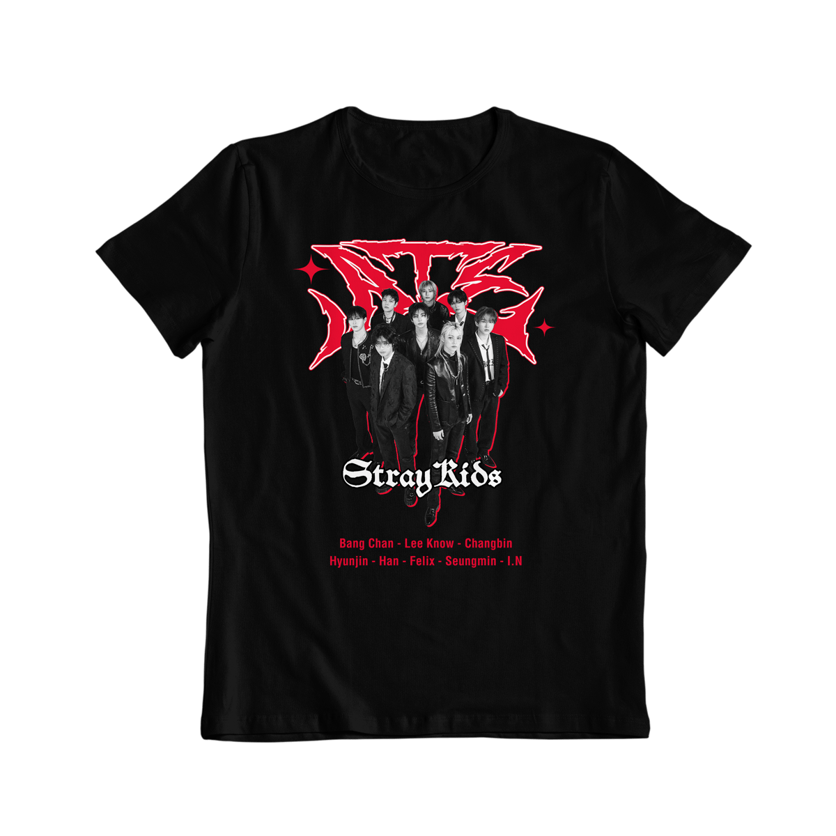 Nome do produto: Camiseta ATE - Stray Kids Show Brasil