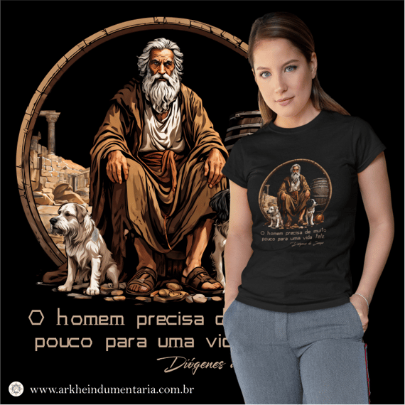 Diógenes / Frase / Vida Feliz [BABY LONG]