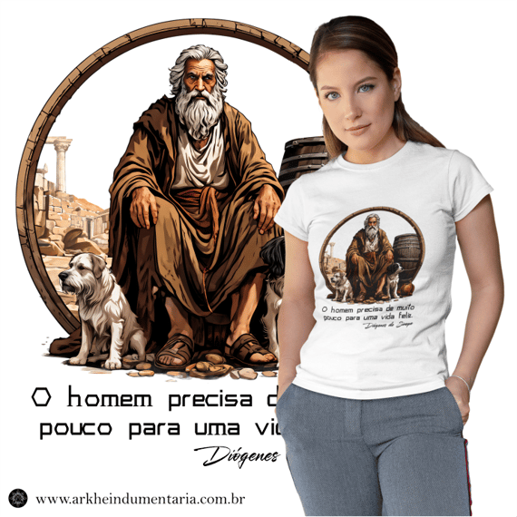 Diógenes / Frase / Vida Feliz [BABY LONG]