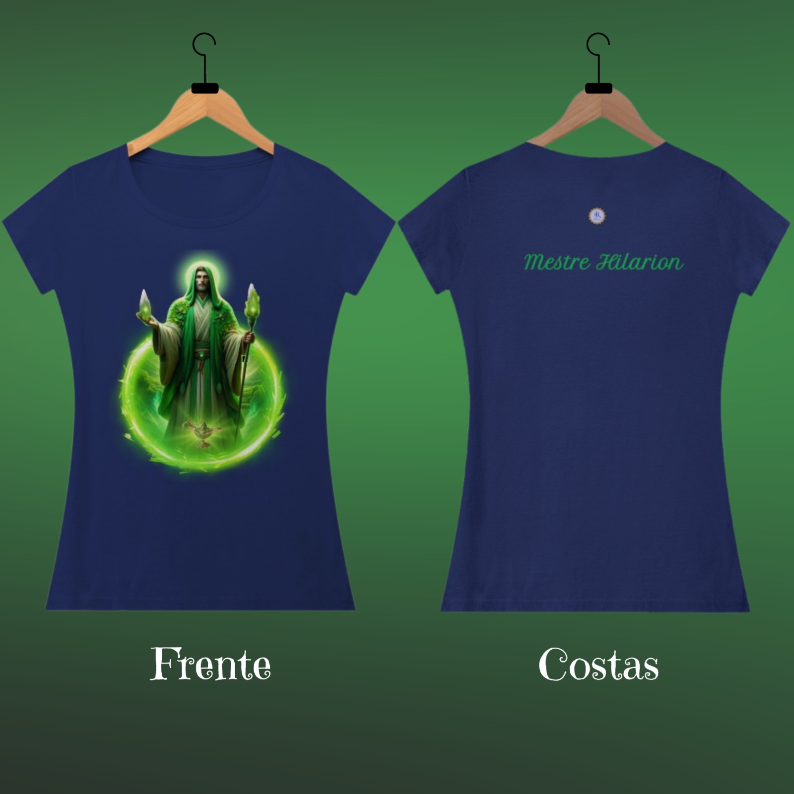 CAMISETA FEMININA BABY LONG PIMA - MESTRE HILARION - COLEÇÃO 7 RAIOS