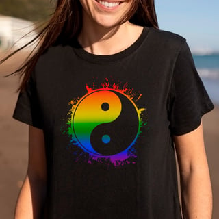 Camiseta Yin Yang Pride