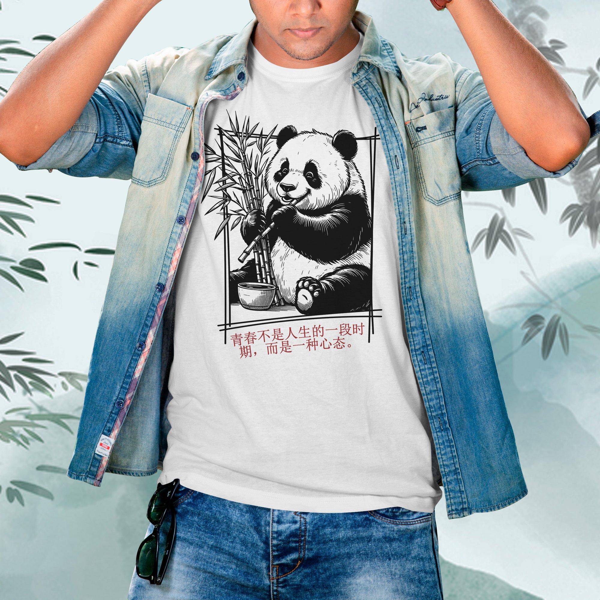 Camiseta Panda