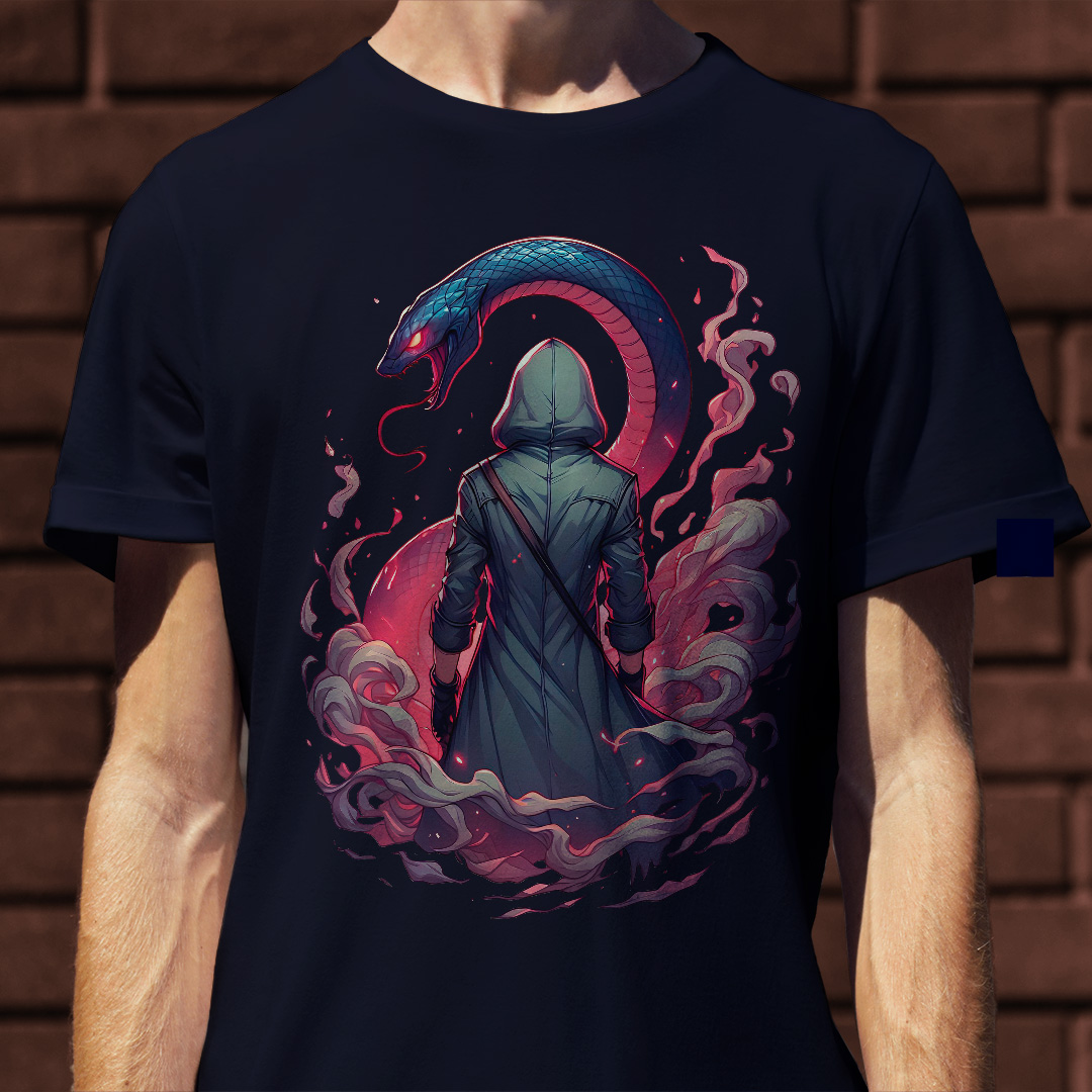 Camiseta Mago Serpente