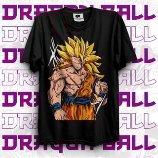 Camiseta Goku Saiyajin 3