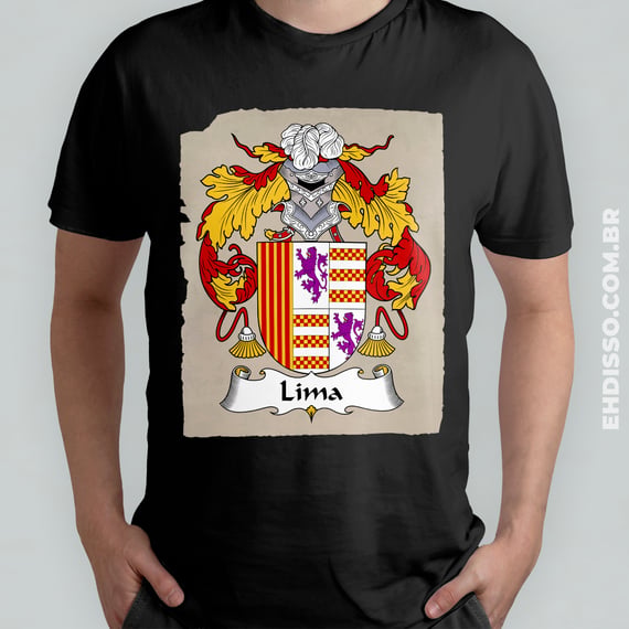 Brasão Familia Lima Moderno Origem Sobrenome