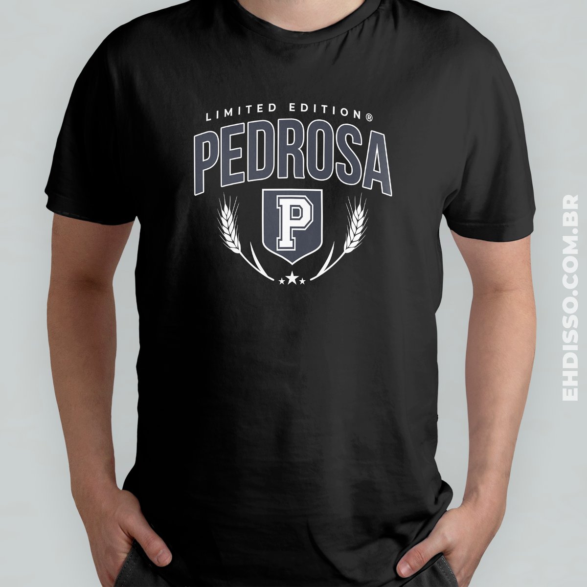 Nome do produto: Família Pedrosa Sobrenome Limited Edition Camiseta Original
