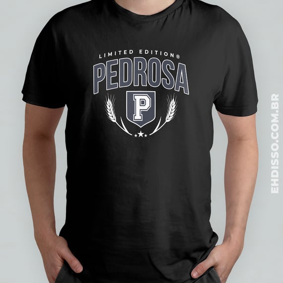 Família Pedrosa Sobrenome Limited Edition Camiseta Original