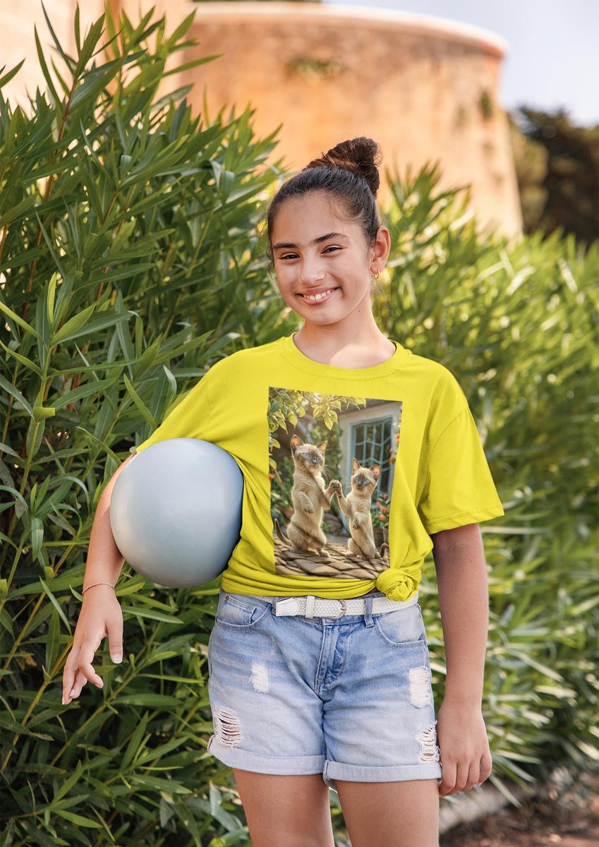 Nome do produto: Coleção Cats etc 05<br>T-Shirt Quality Infantil