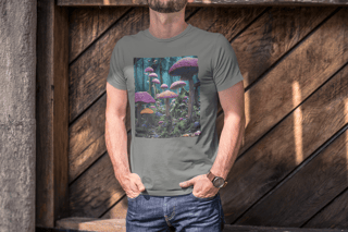 Nome do produto Coleção Magic Mushrooms 03<br>T-Shirt Unissex Estonada