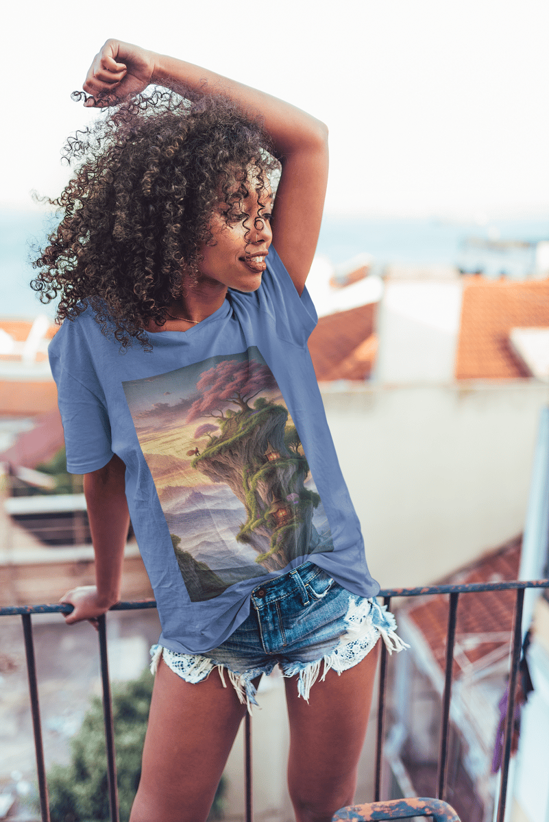 Nome do produto: Coleção Magic & Fantasy 03<br>T-Shirt Unissex Estonada