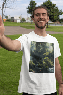 Nome do produto Coleção Rain Forest 06<br>T-Shirt Unissex Prime