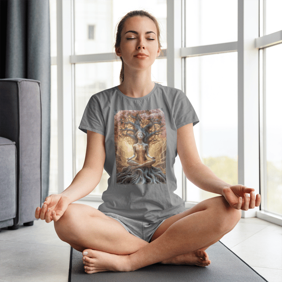 Coleção Meditare 04<br>T-Shirt Unissex Estonada