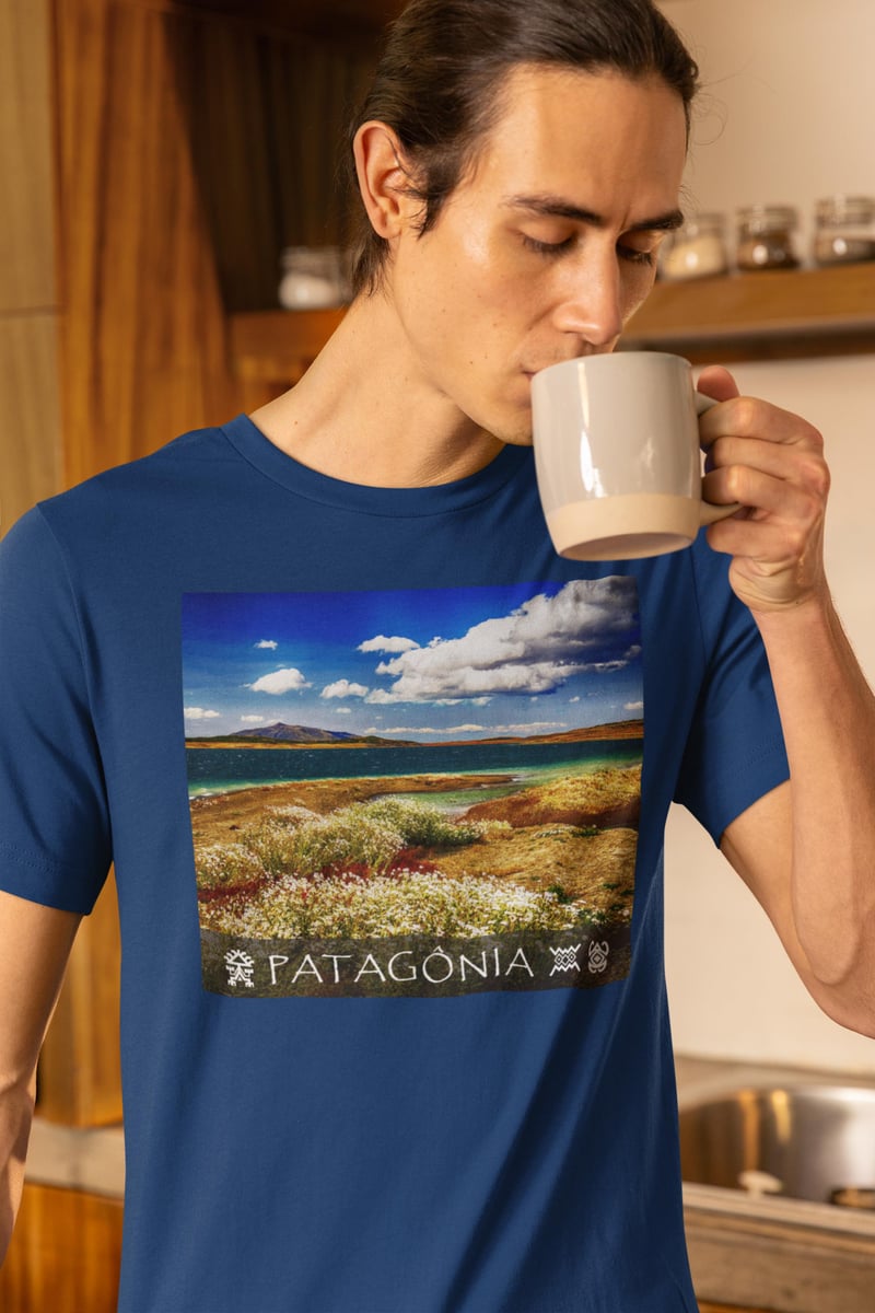 Nome do produto: Coleção Patagônia 07<br>T-Shirt Unissex Quality