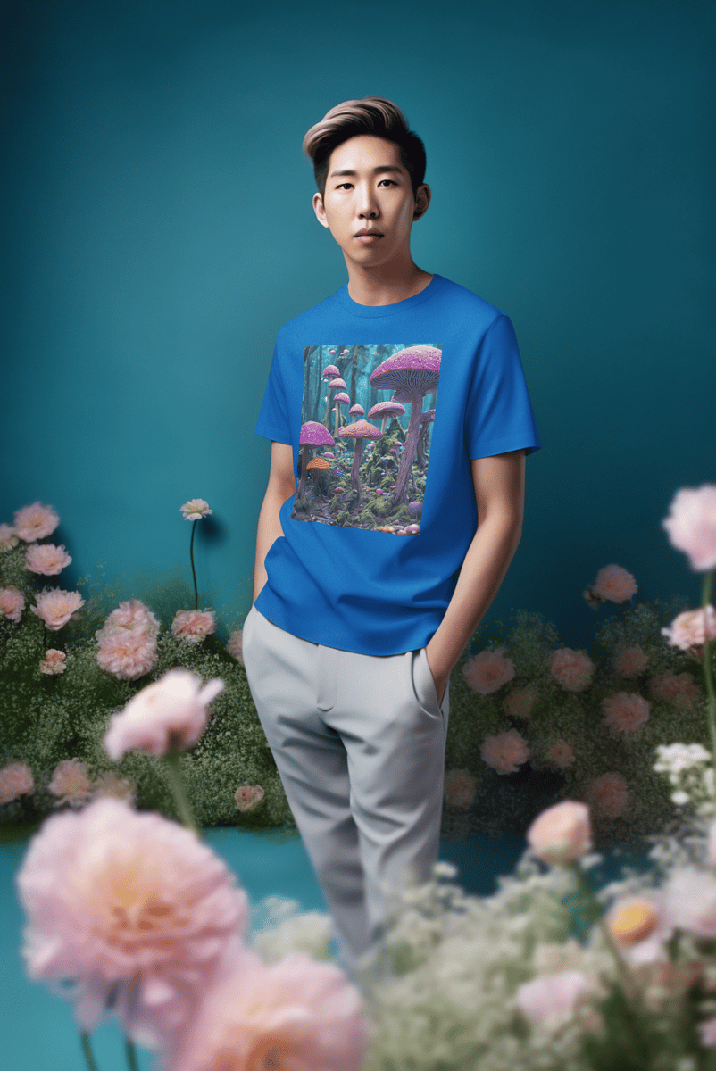 Nome do produto: Coleção Magic Mushrooms 03<br>T-Shirt Unissex Quality