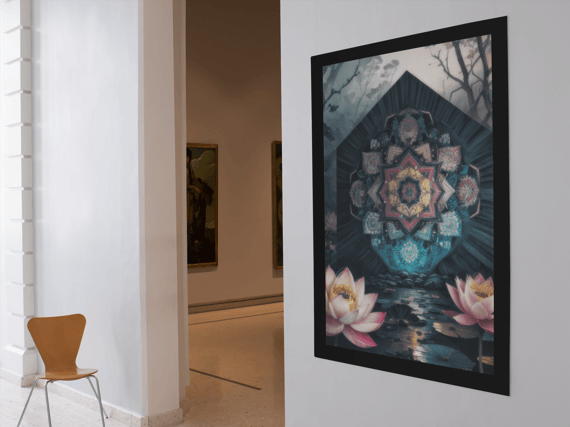 Coleção Mandalas 01<br>Poster / Retrato