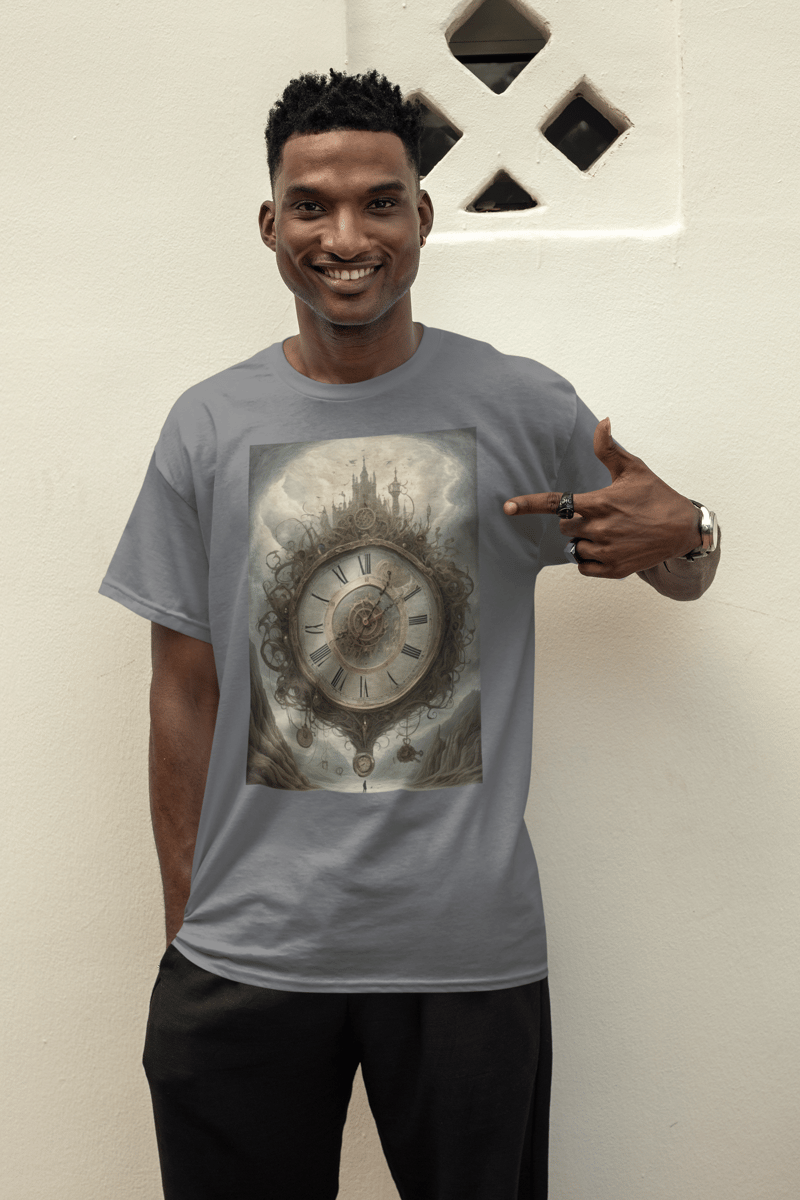 Nome do produto: Coleção Tempus Fugit 04<br>T-Shirt Unissex Estonada