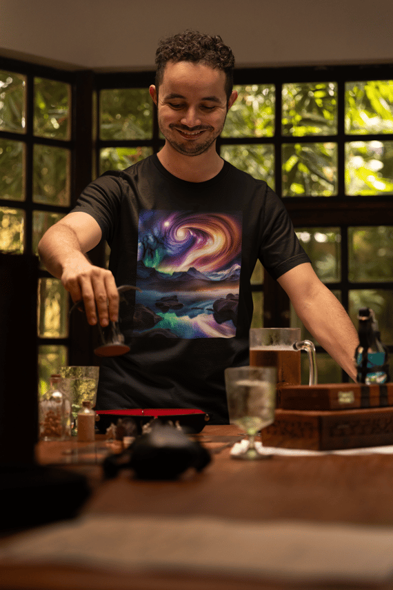 Coleção Cosmic Dreams 04<br>T-Shirt Unissex Prime