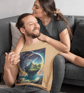 Nome do produto Coleção Magic & Fantasy 04<br>T-Shirt Unissex Estonada