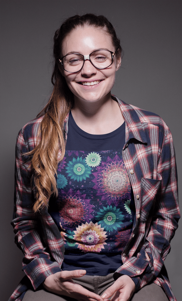 Nome do produto: Coleção Mandalas 03<br>T-Shirt Unissex Quality