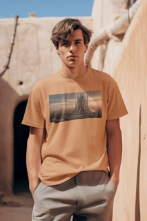 Nome do produto Coleção SciFi 06<br>T-Shirt Unissex Estonada