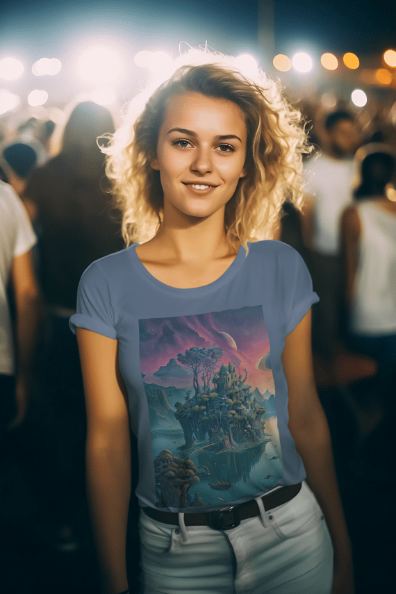 Coleção Cosmic Dreams 06<br>T-Shirt Unissex Prime