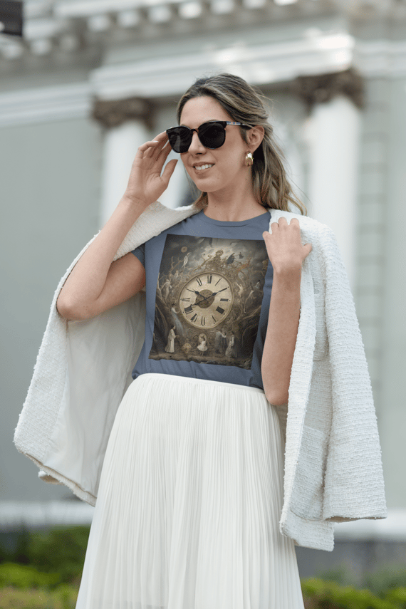 Coleção Tempus Fugit 02<br>T-Shirt Feminina Estonada