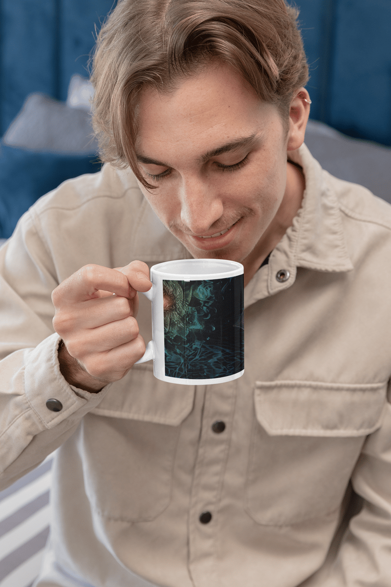 Nome do produto: Coleção Mandalas 05 - Caneca de Porcelana