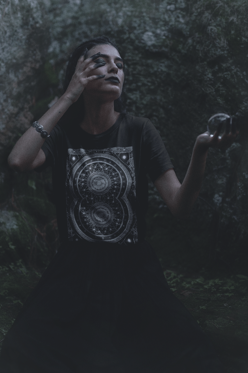 Nome do produto: Coleção Dark & Gothic 02<br>T-Shirt Unissex Prime