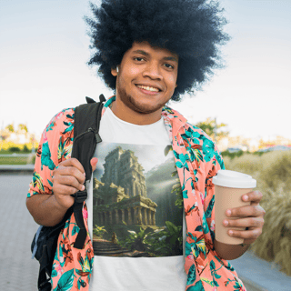 Nome do produto Coleção Lost Cities 09<br>T-Shirt Unissex Prime