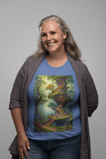 Nome do produto Coleção Magic & Fantasy 08<br>T-Shirt Unissex Estonada