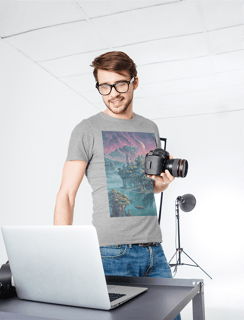 Nome do produto Coleção Magic & Fantasy 06<br>T-Shirt Unissex Estonada